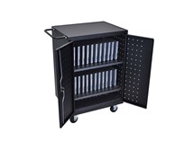 Luxor LLTP24-B - 24 Laptop / Chromebook Computer Charging Cart