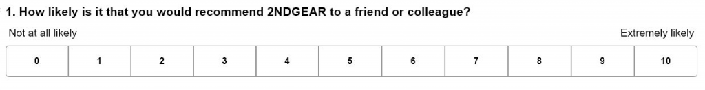 2NDGEAR NPS Question