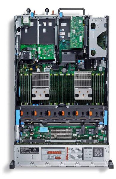 Dell PowerEdge R730xd_internal chassis